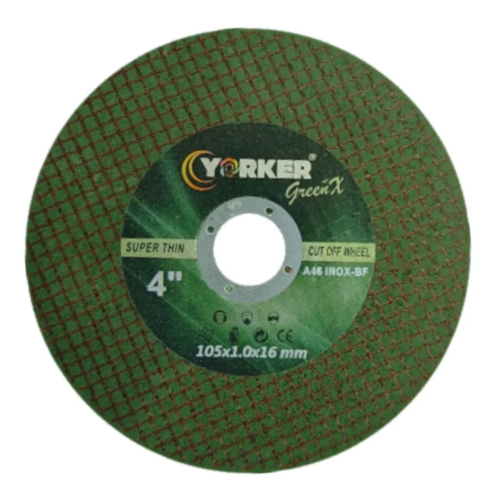 green x double net cut off wheel