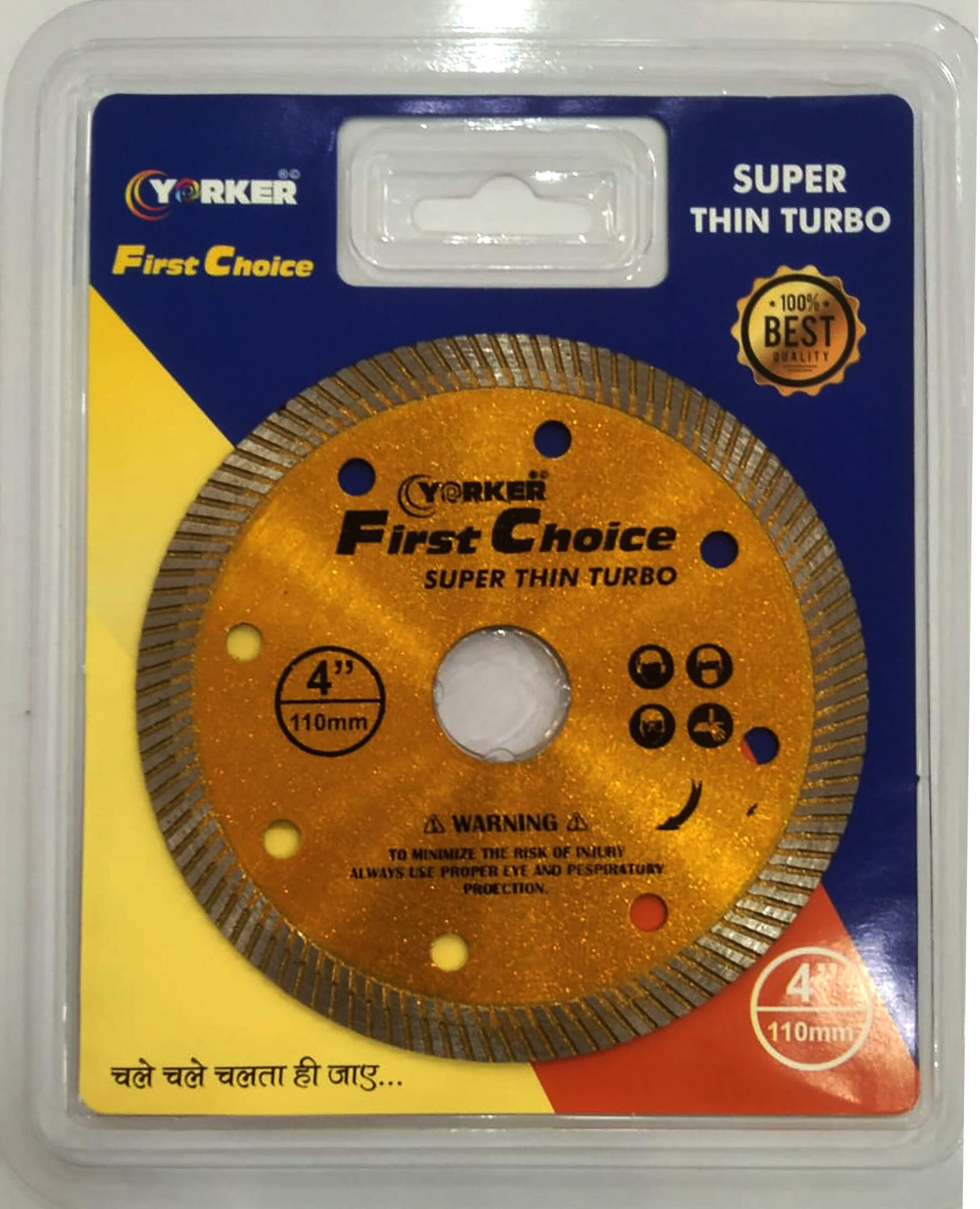 Yorker Gold Super Thin Turbo 4”(110mm) Turbo