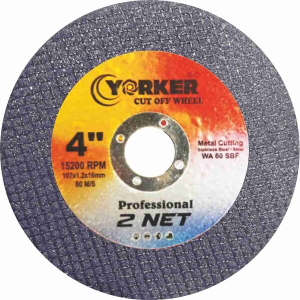 Professional Cut off Wheel Black, Brown & Green