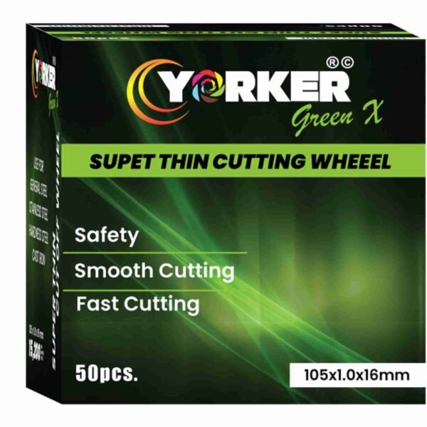 Yorker Cut off Wheel Green X