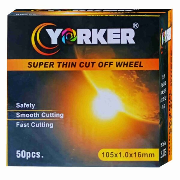 Yorker Cut off Wheel Black